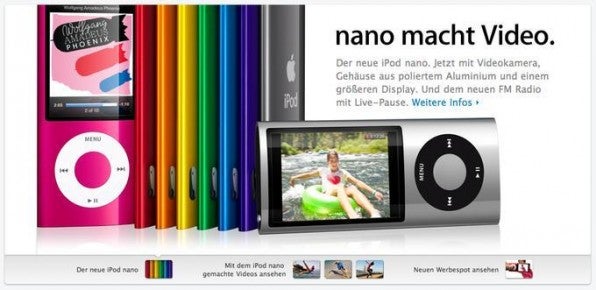 Weniger ist mehr: Whitespaces sowie größere Bilder und Schriften gehören 2010 zum guten Ton.