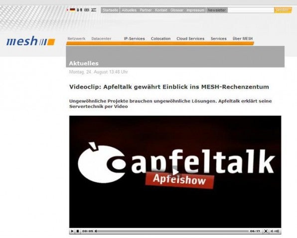 CDN-Elemente einer Website sind unter anderem: Videos,  Text, Logos.