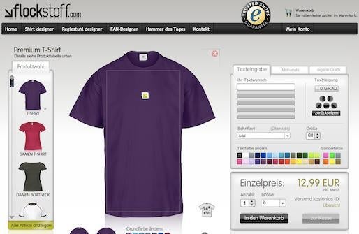 Auch Mass-Customization-Konzepte lassen sich mit Magento<br /> realisieren.