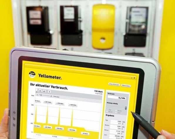 Dank eines mit dem Internet verbundenen Stromzählers können<br /> Kunden von Yello Strom ihren Stromverbrauch live auf dem PC ablesen. Dank eines mit dem Internet verbundenen Stromzählers können<br /> Kunden von Yello Strom ihren Stromverbrauch live auf dem PC ablesen.