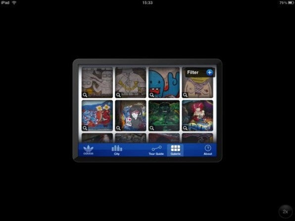 Standardmäßig nutzen iPhone-Apps  nur einen Bruchteil des  iPad-Screens.