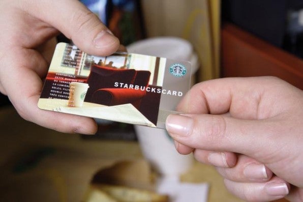 Guter Service: Die Starbucks Card gibt es auch als mobile App.