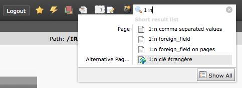 Die Suche im Backend sucht fortan tiefer als vier Ebenen.