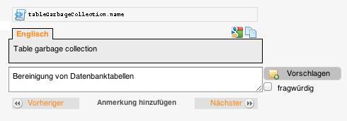 Der neue Translation-Server ist komfortabler als sein Vorgänger und offen für Verbesserungsvorschläge.