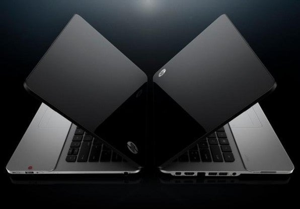 Zwar etwas dick für ein UltraBook, dafür dank seiner Gorilla-Glasoberfläche extrem edel und robust: das HP Envy 14 Spectre.