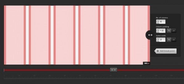 Mit Gridpak lassen sich Raster auf Basis von Prozentwerten erstellen. Auch Breakpoints können im Raster definiert werden [2].