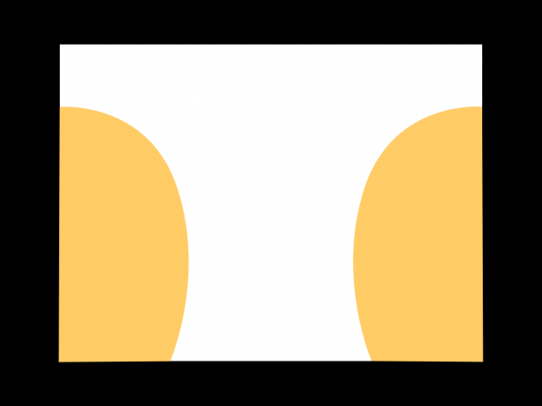 Fitts's law besagt, dass ein Bedienelement umso einfacher erreichbar ist, desto größer es ist und desto näher es dem Ausgangspunkt des Nutzers auf dem Bildschirm ist. Bei Tablets befindet sich die sinnvollste Position an den Rändern, an denen der Anwender das Gerät hält.