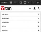 Ein erster Eindruck für resposive Designs.
