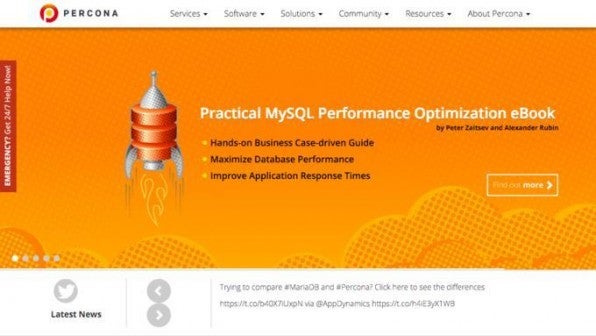 Wer seine Datenbankanwendungen für die Migration nicht stoppen will, kann mit Percona XtraBackup Backups im laufenden Betrieb durchführen.