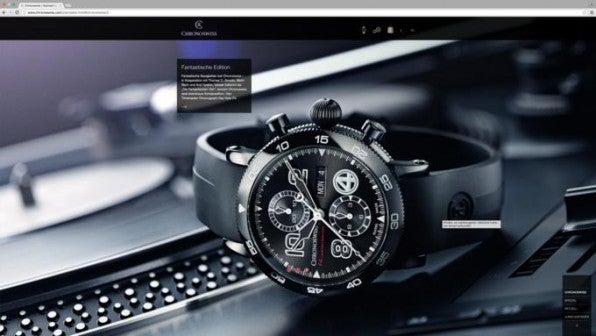 Format D machte die neue Website zur Bühne für die Uhren von Chronoswiss und setzt dabei auf minimalistisches Design.