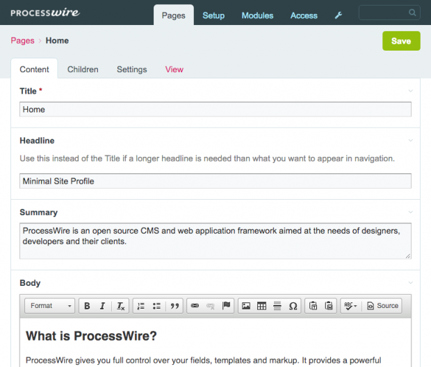Warum das CMS Processwire eine echte Alternative zu Wordpress ist | t3n