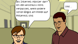 Pinterest: Hype und Realität [Comic]
