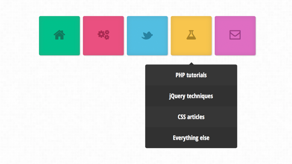 Tutorialzine Dropdown Menu mit CSS3. (Inkl. Tutorial)