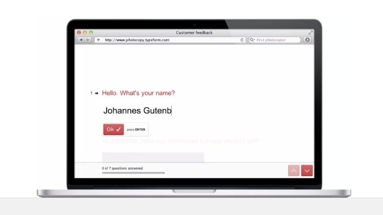 Typeform: Neues Tool für schicke Umfragen und Formulare