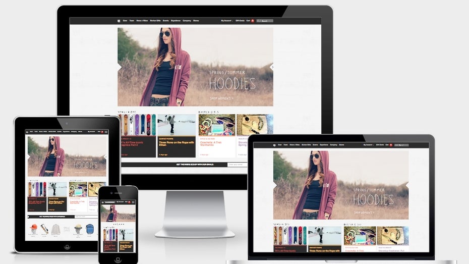 5 Beispiele für Responsive Webdesign im E-Commerce