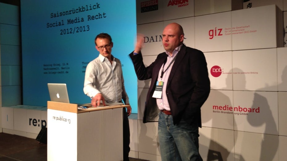 Social-Media-Recht: Was du darfst und was nicht [#rp13]