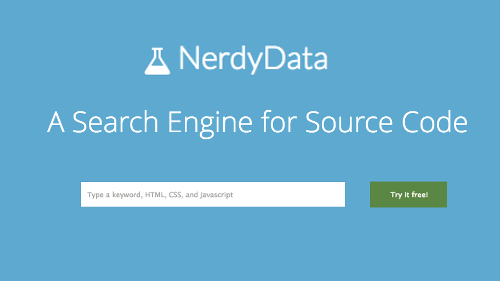 NerdyData – Neue Suchmaschine für Quelltext NerdyData – Neue Suchmaschine für Quelltext