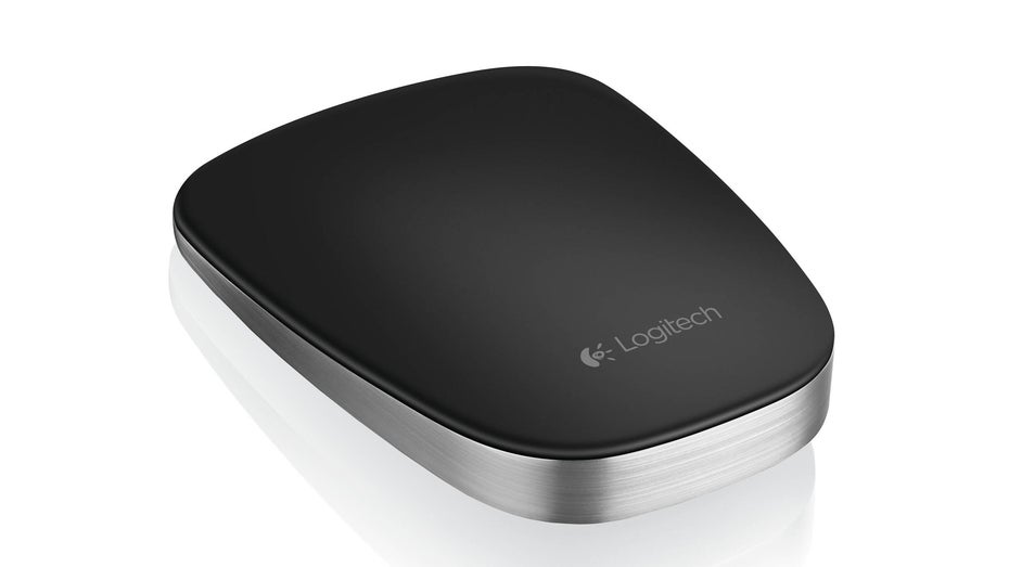 Die Oberfläche der Ultrathin Touch Mouse T630 ist berührungsempfindlich und ermöglicht damit das Ausführen von Fingergesten.