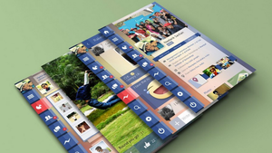 App-Konzept: So schick könnte Facebook tatsächlich aussehen