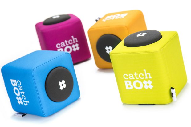 Catchbox Wurfmikro. (Bild: Catchbox)