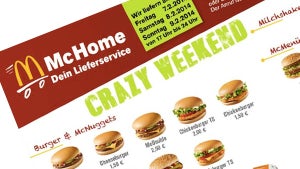McDonald's testet Online-Lieferservice: McHome McDonald's testet Online-Lieferservice: McHome