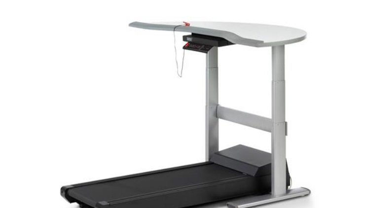 Für viel Bewegung am Arbeitsplatz sorgt die Walkstation. (Foto: Steelcase)