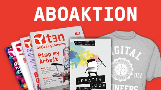 „Kreativcode“ im Abo-Bundle [t3n-Aktion]