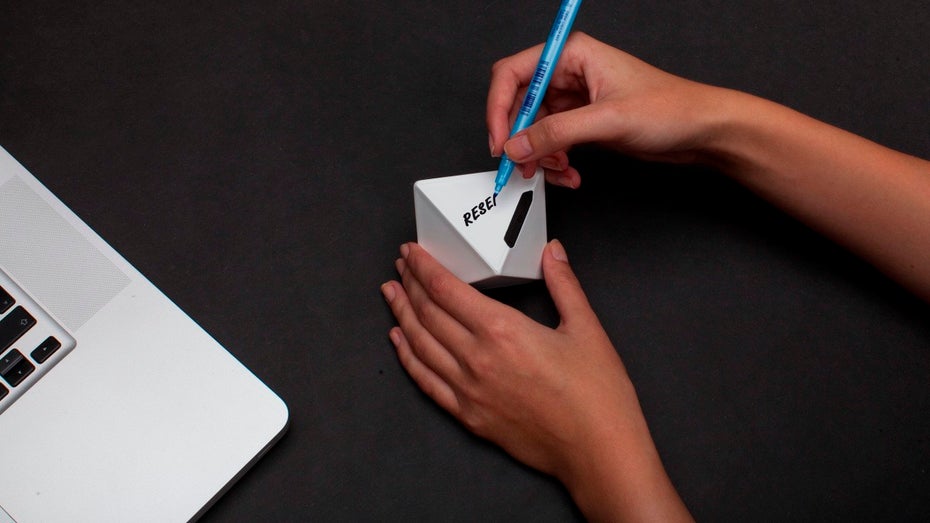 Time-Tracking: Mit Zei soll die Zeiterfassung zum Kinderspiel werden. (Foto: Timeular)