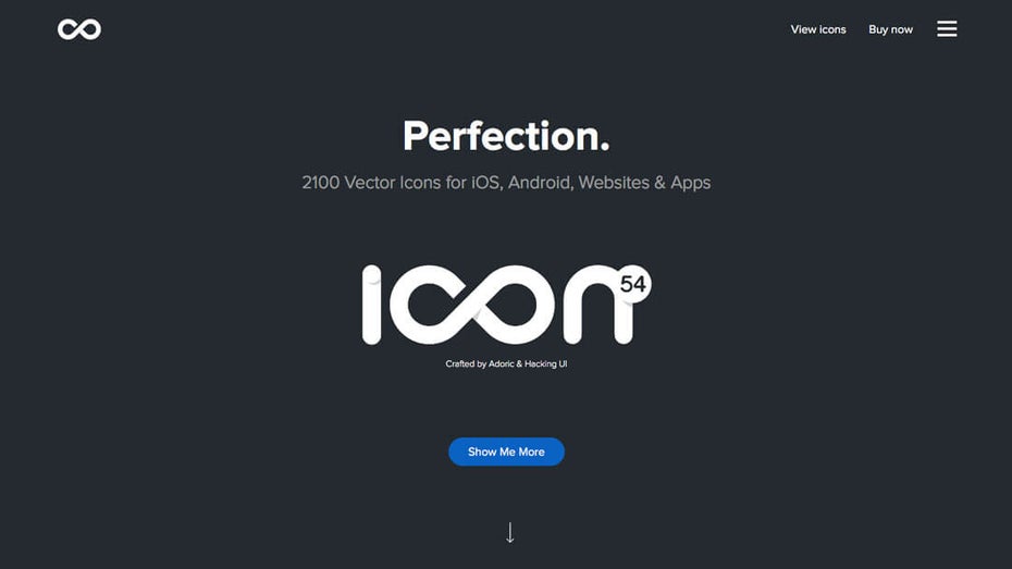 (Screenshot: icon54.com)