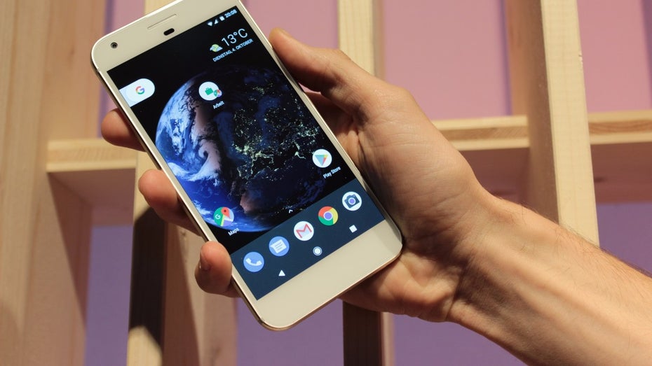 Google Pixel XL, gefertigt von HTC. (Foto: t3n) Googles 1,1 Milliarden für HTC: Was die Investition für die Unternehmen bedeutet