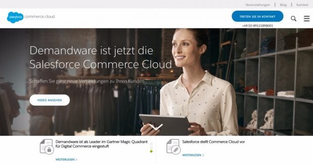 Salesforce transformiert Demandware: Die neue Commerce Cloud in der ...