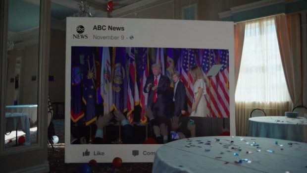 Facebook 2016: Der US-Präsidentschaftswahlkampf war in Deutschland und weltweit das am meisten diskutierte Thema auf der Plattform. (Screenshot: Facebook)