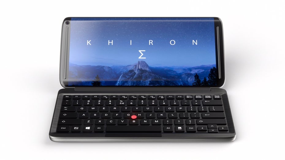 KS Pro: Das nunmehr dritte Mini-Notebook, das aktuell auf Indiegogo nach Unterstützern sucht. (Grafik: Khiron-Sigma)