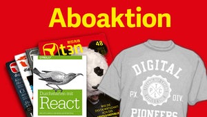 „Durchstarten mit React” – jetzt 30x im t3n-Bundle „Durchstarten mit React” – jetzt 30x im t3n-Bundle