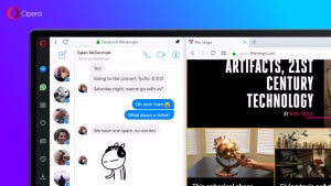 Whatsapp und Messenger direkt im Browser: Das neue Opera im Test