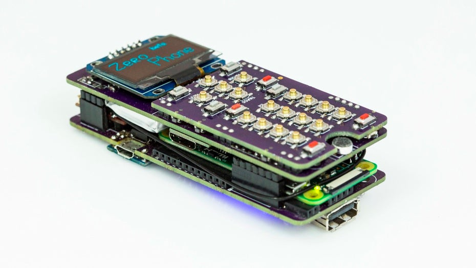 Wer braucht schon Android oder iOS? Ein Raspberry-Pi-Smartphone für Bastler