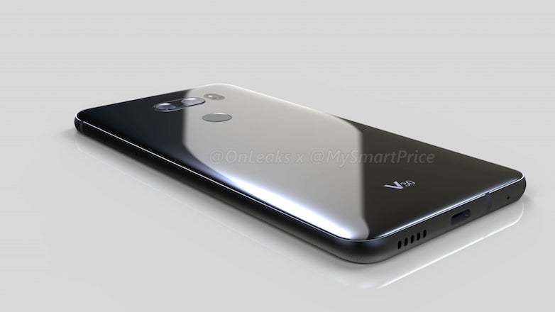 Das LG V30 wird wohl nur einen Mono-Speaker  besitzen. (Bild: Onleaks)