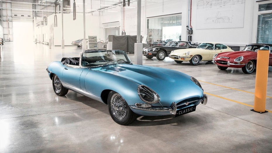 Jaguar E-Type Zero. (Bild: Jaguar)