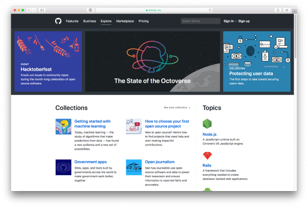 Content Discovery: Github kuratiert Listen und Artikel mit den besten ...