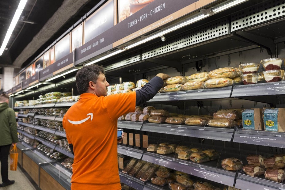 Amazon Go braucht mehr Mitarbeiter als ein normaler Supermarkt
