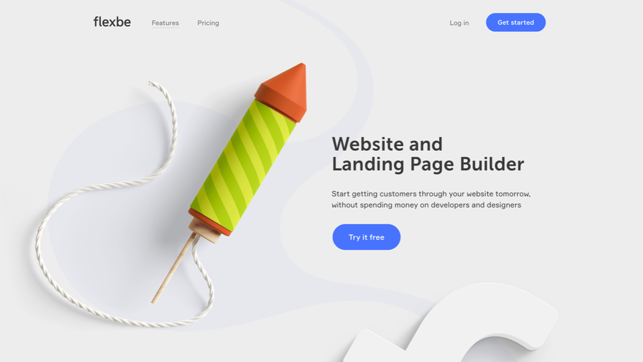 Flexbe (Screenshot: t3n)