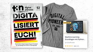 t3n-Abo plus Udemy-Kurs „Machine-Learning-Grundlagen mit Python inkl. AI-Einführung” t3n-Abo plus Udemy-Kurs „Machine-Learning-Grundlagen mit Python inkl. AI-Einführung”