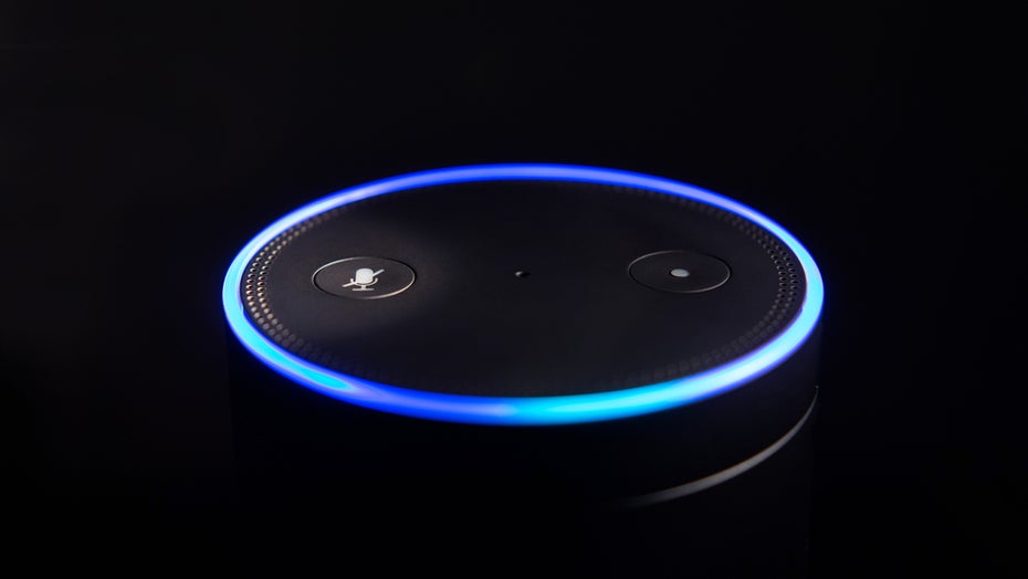 Wenn man nachts mal raus muss, will man oft kein Licht machen. Mit dem Kommando „Alexa, starte Nachtlicht“ oder „Alexa, starte Nachtlicht für eine Minute“ (wählbar ist ein Zeitraum von bis zu 90 Sekunden) lässt sich die Beleuchtung des Echo einschalten und geht danach automatisch wieder in den Stand-by-Modus. (Foto: amedley / Shutterstock.com)