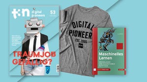 t3n Abo inklusive Hanser-Fachbuch „Maschinelles Lernen”