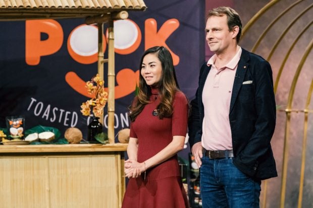 Die Pook-Gründerin bei DHDL: (Foto: MG RTL D / Bernd Michael Maurer)