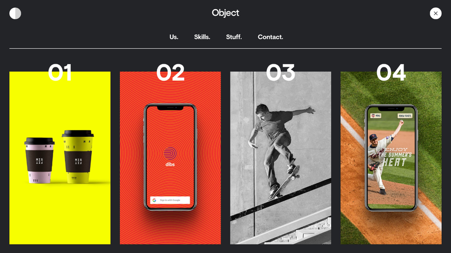 Alternative Navigation: Das Mega-Hamburger-Menü wird zum Design-Trend