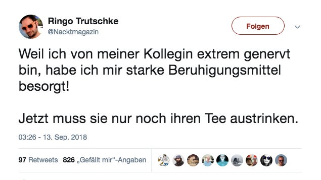 Office-Alltag. Hier gehts zum Tweet!