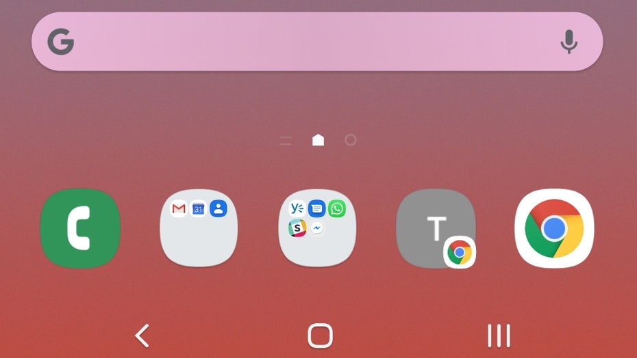 So sieht Samsungs Android 9 mit der neuen One UI aus. (Screenshot: t3n)