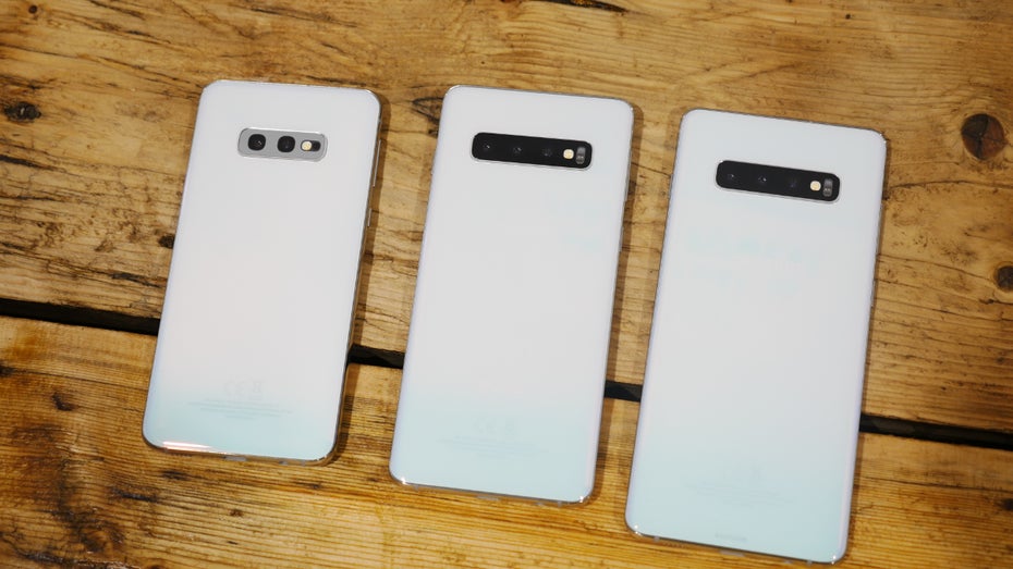 Familienfoto: Samsung Galaxy S10, S10 Plus und S10e. (Foto: t3n)