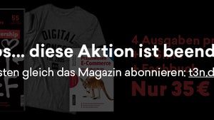 t3n-Abo inklusive gratis E-Commerce-Buch!